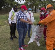 La jornada se inició desde las 7:00 a.m hasta las 11:00 a.m. Alfredo Estévez