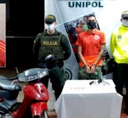 Los uniformados de la Unipol capturaron a Jeyser Duarte Cely, en el barrio Gaitán. Policía