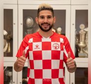 Agudelo anotó el empate de su club al minuto 90. Tomada de Twitter