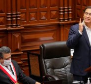 8 de cada 10 peruanos creen que Martín Vizcarra debe continuar como presidente. En 30 meses de gestión, Vizcarra, de centroderecha, ha tenido cotas de aprobación por encima del 50%. AFP