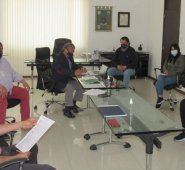 El alcalde Humberto Pisciotti declaró la alerta naranja en Pamplona. Roberto Ospino