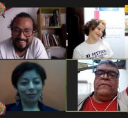 La transmisión se realizó vía Facebook Live de la Corporación Cultural Frontera Aire.  Cortesía
