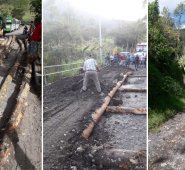 La misma comunidad se decidió a reparar el puente para evitar quedar incomunicados con el resto del departamento. Cortesía