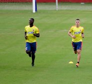 Entrenamiento de la Selección Colombia. Colprensa
