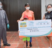 Dulmarys Pacheco, de Comuneros, es la segunda ganadora de la Guaca Millonaria. Cortesía