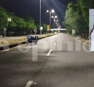 El conductor de la motocicleta tenía grado leve de alcoholemia.  Cortesía