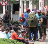 Con corredor humanitario se facilitará el tránsito de migrantes por Pamplona. Roberto Ospino