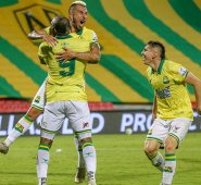 John Pérez marcó al minuto 83 el tanto que le dio la victoria al Bucaramanga.  Dimayor