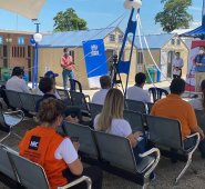 En el lugar de apoyo brindarán atención médica general, vacunación, asesoría jurídica y salud sexual y reproductiva, entre otros servicios.  Cortesía / Acnur