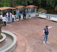 Feligreses piden que abran el santuario del Agua de la Virgen. Cortesía