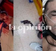 El hombre quedó gravado en un video que la propia comunidad grabó tras su fallido intento de robo. Cortesía para La Opinión