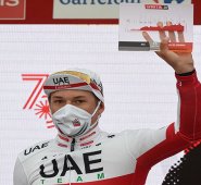 Jasper Philipsen del equipo UAE Emirates. AFP