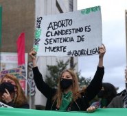 En septiembre se desarrollaron varias movilizaciones en el país por parte de mujeres que le exigen al Gobierno Nacional la despenalización del aborto. Archivo / La Opinión