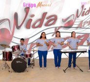 El grupo está conformado por siete artistas con discapacidad visual y cognitiva. Cortesía