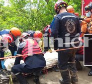 Los organismos de socorro rescataron el cadáver del río Pamplonita.  Andrés González