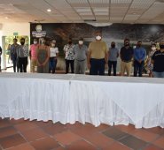 La firma de acuerdos busca conservar áreas estratégicas en Pozo Azul.  Cortesía