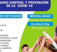 Los seminarios se llevarán a cabo de manera virtual y en horario nocturno. Cortesía