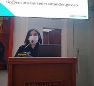 Constanza Eugenia Quintero Calderón, directora de la Oficina de las TIC. Concejo de Cúcuta