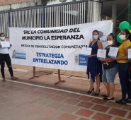 Integrantes del Sujeto de Reparación Colectiva La Esperanza. Cortesía