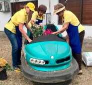 Las socias fomentan la protección y conservación de los recursos naturales y el embellecimiento de calles, parques y jardines. Cortesía