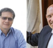 Alberto Arébalos, CEO de Lawson MileniumGroup, y Jorge Lawson. Cortesía