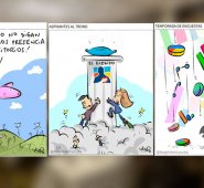 Caricaturas de Yeyo. @yeyonet