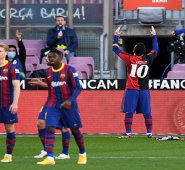 Messi selló el triunfo en el 73, tras acertar con un eslalon marca de la casa y conectar un cañón. Cortesía
