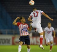 Junior hizo respetar su casa en Barranquilla y por ahora va con ventaja 2-1 en su serie frente a Unión La Calera de Chile. AFP