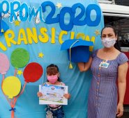 Desde el inicio de la avenida principal de Los Patios, hasta el anillo vial oriental, recorrieron el municipio en paradas de 15 minutos por cada casa. Cortesía.