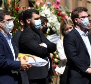 Despedida al expresidente de Uruguay. AFP