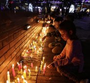 Noche de velitas. Colprensa