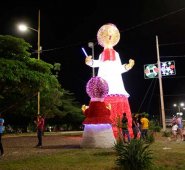 Son más de un millón de luces las que iluminan la Navidad de los cucuteños. Cortesía