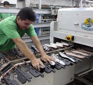La industria del calzado y el cuero es una de las más importantes en la región. Cortesía