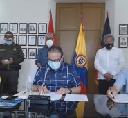 Medidas necesarias que permitan reducir los contagios por COVID-19 en Norte de Santander . Cortesía- Gobernación Norte de Santander