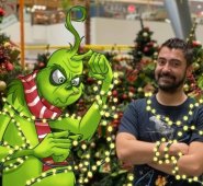 El humorista colombiano se ha destacado a nivel internacional. Instagram Iván Marín