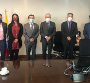 Alcalde Jairo Yáñez propicia visita del Ministro de Salud a Cúcuta. Cortesía