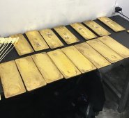 197.286,96 gramos de oro se subastó en $ 11.285.643 dólares. Colprensa