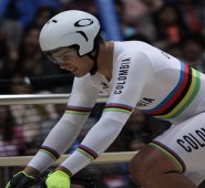 Fabián Puerta, especialista en pruebas de velocidad del ciclismo de pista. Colprensa