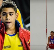 8 horas diarias dedica a los entrenamientos que desarrolla en el Coliseo Menor Eustorgio Colmenares. Cortesía