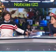 Los niños estarán en el set de noticias y presentarán las notas. Cortesía