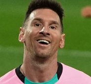 Lionel Messi ha participado en 18 partidos del Barcelona esta temporada, con un balance de 10 goles.
 AFP