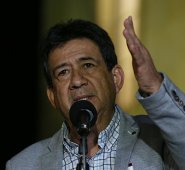 Diógenes Orjuela, presidente de la CUT.  Colprensa
