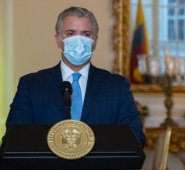 El Mandatario señaló que el salario aumentó el doble de la inflación. Tomada de Twitter @IvanDuque