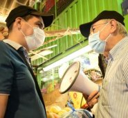 Las autoridades recordaron a los comerciantes, que las medidas deben ser acatadas para poder seguir vendiendo sus productos  Cortesía
