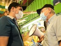 Las autoridades recordaron a los comerciantes, que las medidas deben ser acatadas para poder seguir vendiendo sus productos  Cortesía