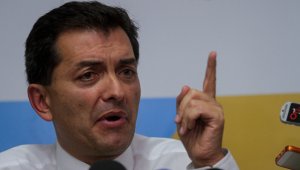 Luis Alfonso Hoyos, exasesor espiritual del Centro Democrático, se encuentra en Estados Unidos. Colprensa