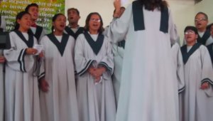 Los Cantores de Asaf comenzó con 30 integrantes de dos iglesias cristianas de Barranquilla, 10 de ellos aún permanecen, y más de 100 personas han pasado por esta agrupación. Tomada de internet