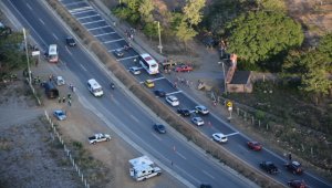 Los ejes viales que colindan con cerros son priorizados en los sobrevuelos.  Cortesía