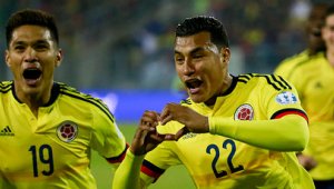 Jeison Murillo, autor del primer gol de Colombia Mauricio Alvarado