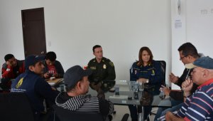 Con la presencia de la coordinadora departamental de Gestión del Riesgo, Norela Arenas, se habilitó la sala de crisis. Roberto Ospino